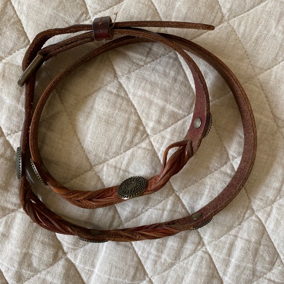 Urban outfitters ecote leather belt southwestern - Picture 4 of 5